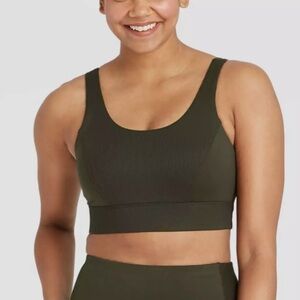2 All In Motion Medium Support Ribbed Sports Bras